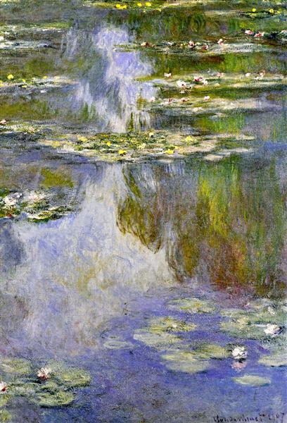 Water Lilies, 1907 - 莫內