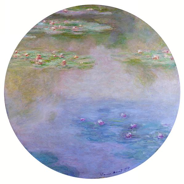 Водяные лилии, 1907 - Клод Моне