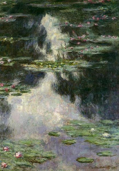 Water Lilies, 1907 - 莫奈