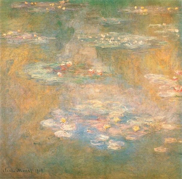Water Lilies, 1908 - 莫內