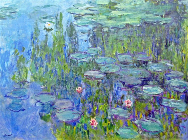 Water Lilies, 1914 - Клод Моне