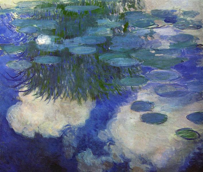 Водяные лилии, 1914 - Клод Моне