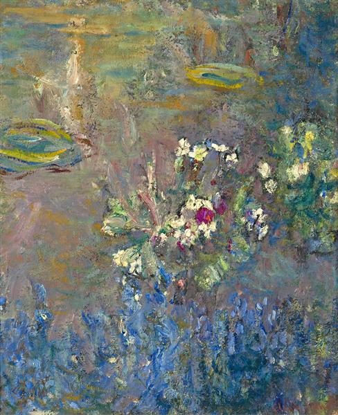 Water Lilies, 1918 - 莫內