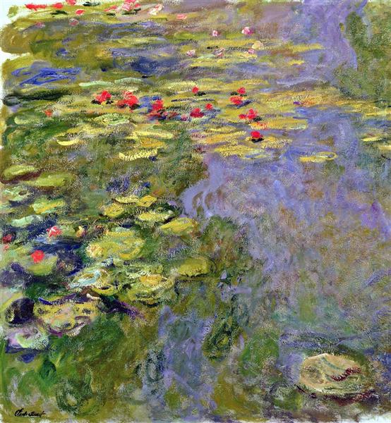 Water Lilies, 1919 - Клод Моне