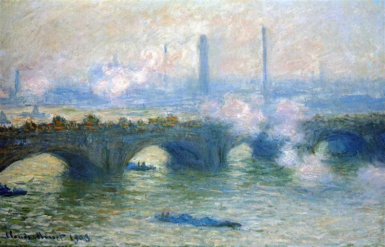 Waterloo Bridge, London, 1903 - Claude Monet