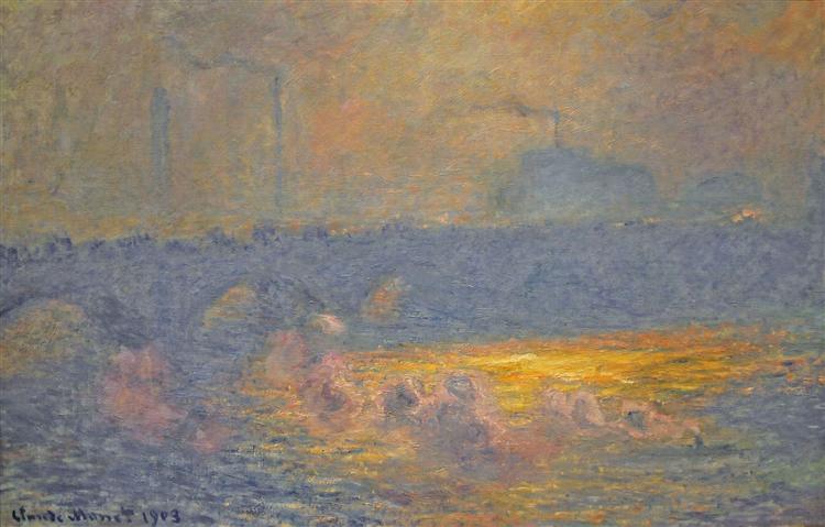 Waterloo Bridge, 1903 - Claude Monet