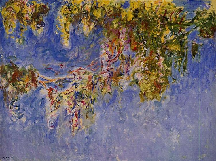 Wisteria, 1919 - 1920 - Claude Monet