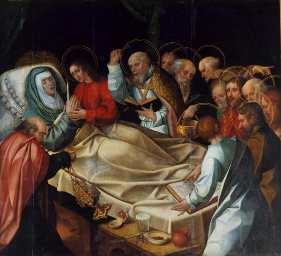 Trânsito da virgem, 1525 - Cristovao de Figueiredo