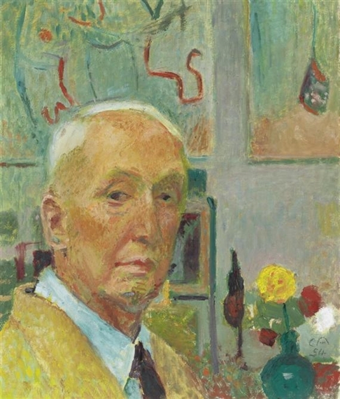 Self portrait, 1954 - Cuno Amiet