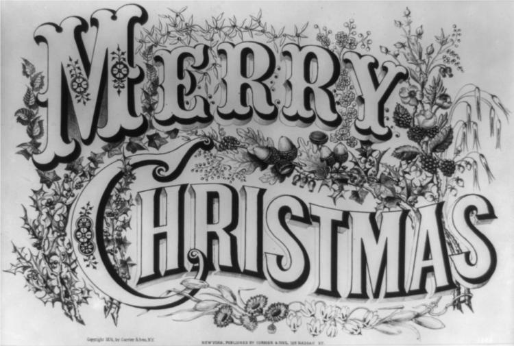 Merry Christmas, 1876 - Currier & Ives