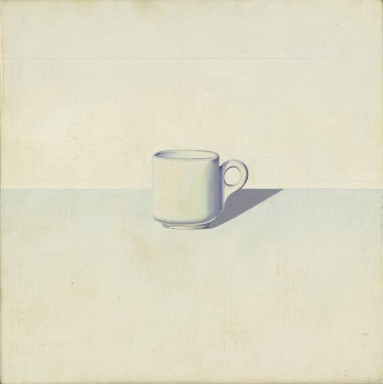 Cup painting, 1973 - Dale Hickey