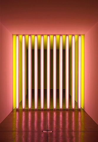 Untitled (to Barry Mike Chuck and Leonard), 1975 - Dan Flavin