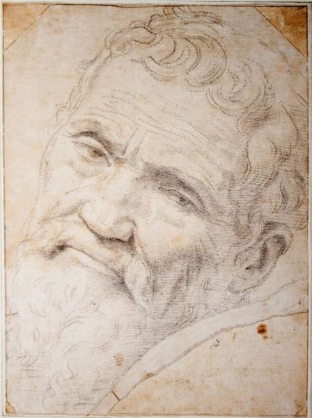 Portrait of Michelangelo Buonarroti, 1555 - Daniele da Volterra