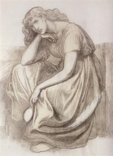 Desdemona, c.1878 - 1881 - 但丁·加百列·羅塞蒂