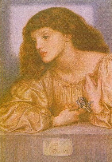 May Morris, 1872 - 但丁·加百列·羅塞蒂