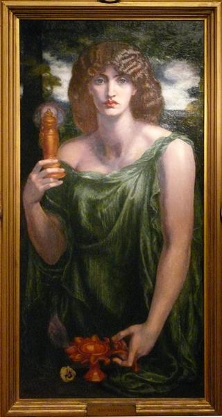 Mnemosyne, 1875 - 1881 - Dante Gabriel Rossetti