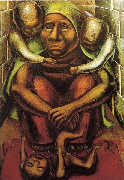 Proletarian Mother, 1929 - Давид Альфаро Сикейрос
