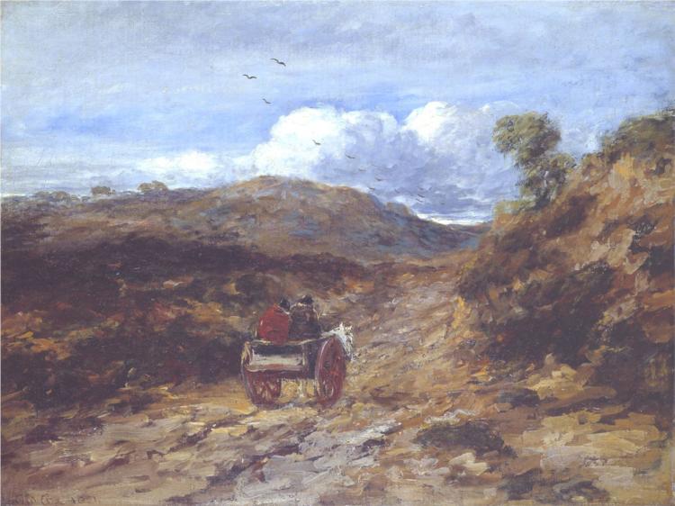 Moorland Road, 1851 - Девід Кокс