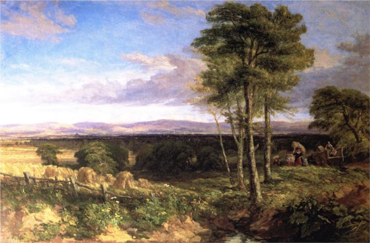 Vale of Clwyd, 1846 - Дэвид Кокс
