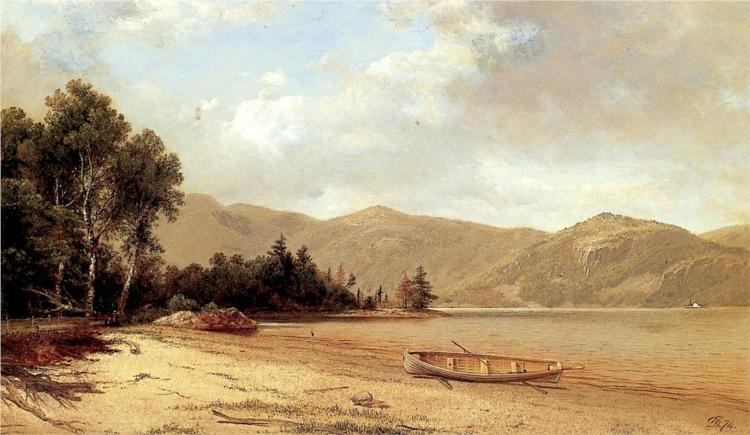 View of Dresden, Lake George, 1874 - David Johnson