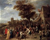 Peasants Merry-Making - David Teniers the Younger