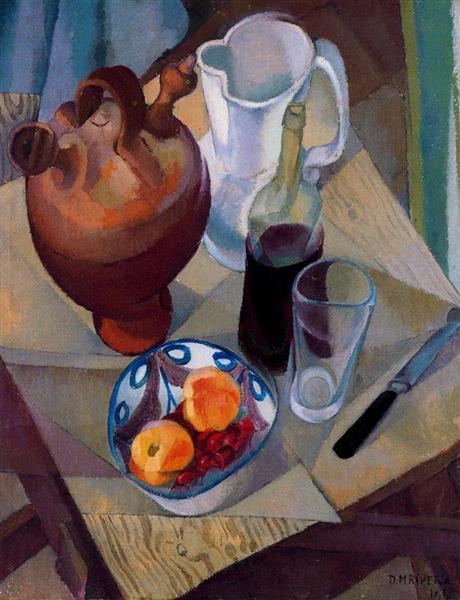 Still Life, 1913 - Diego Rivera