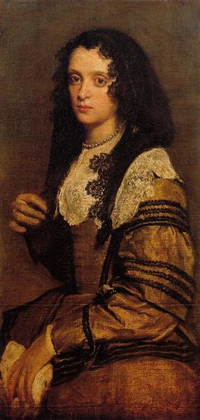A Young Lady, c.1635 - Дієго Веласкес