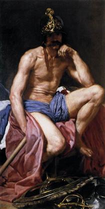 El dios Marte - Diego Velázquez