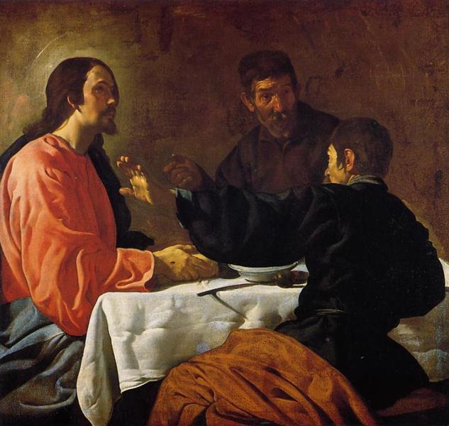 Supper at Emmaus, 1620 - Diego Velazquez - WikiArt.org