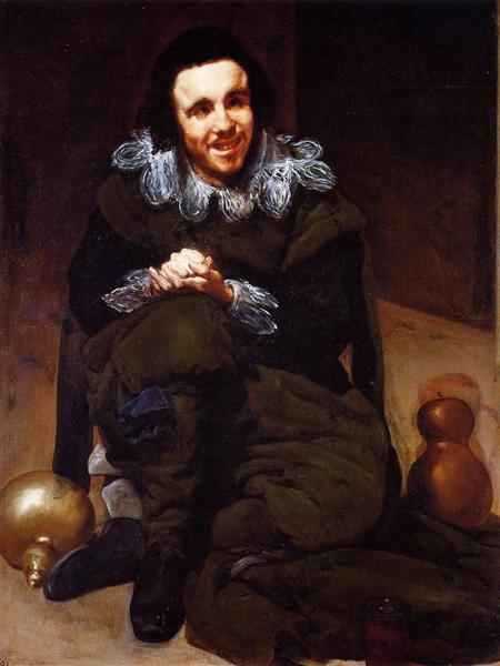 The Buffoon Calabacillas, mistakenly called The Idiot of Coria, 1639 - Diego Velázquez