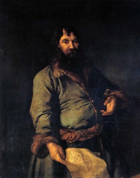 Philanthropic giver (Portrait of N. A. Sezemov), 1770 - Dmitry Levitzky