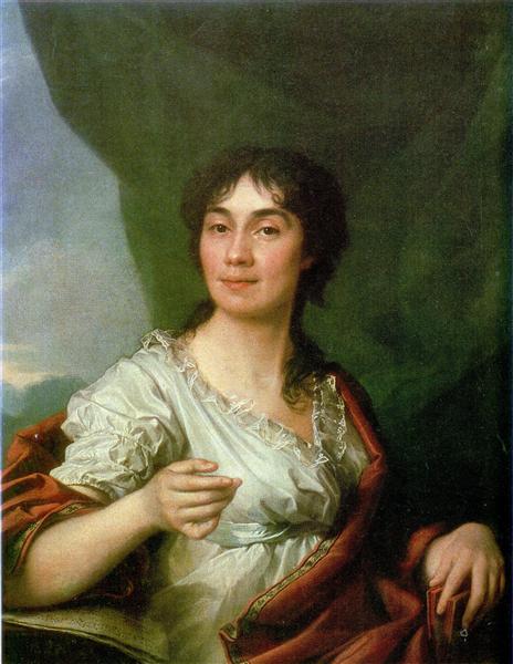 Portrait of Countess A. S. Protasova, 1800 - Dmitry Levitzky