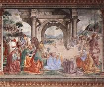 Adoration of the Magi - Domenico Ghirlandaio
