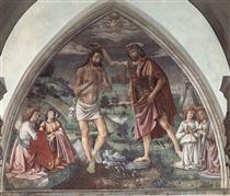 Baptism of Christ - Доменико Гирландайо