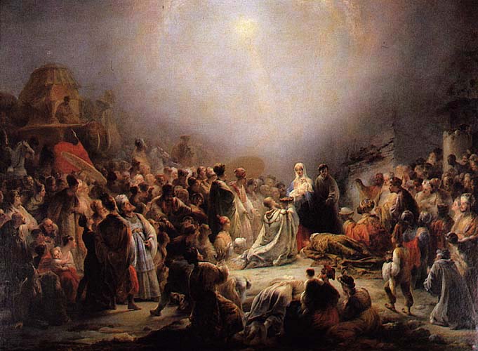 A Adoração dos Magos, 1828 - Domingos Sequeira