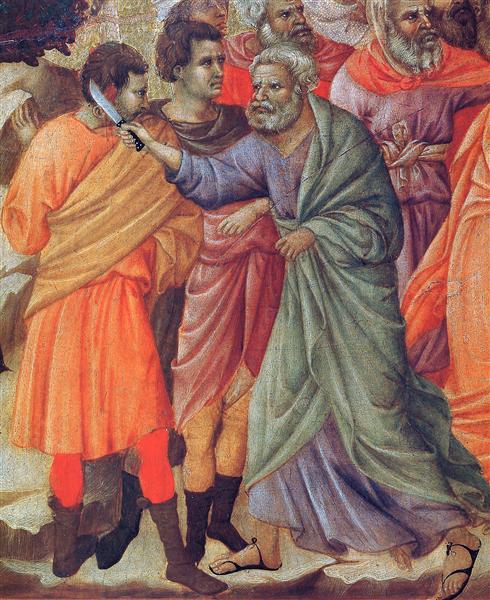 Arrest of Christ, 1308 - 1311 - Duccio