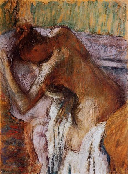 After the Bath, c.1900 - c.1910 - Edgar Degas