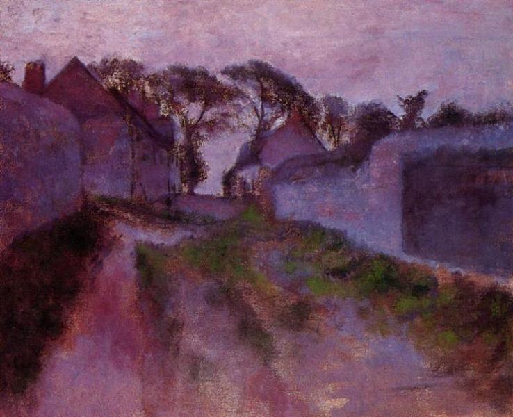 At Saint-Valery-sur-Somme, c.1896 - c.1898 - Edgar Degas