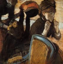Chez la modiste - Edgar Degas