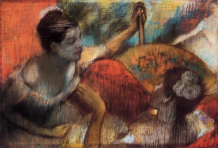 Танцовщицы в ложе, c.1884 - Эдгар Дега