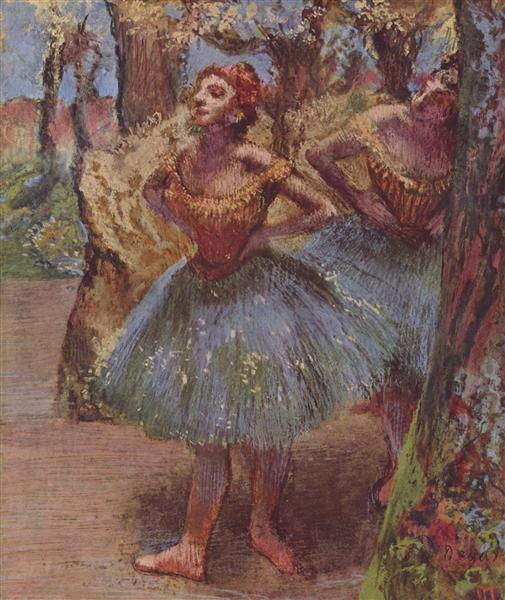 Танцовщицы, 1890 - Эдгар Дега