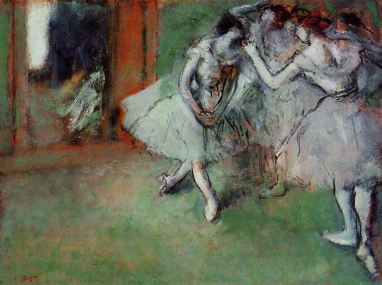 Group of Dancers, c.1900 - c.1905 - Edgar Degas