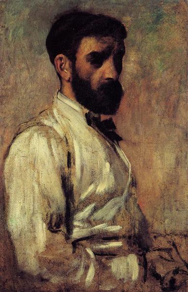 Leon Bonnat, 1863 - Edgar Degas