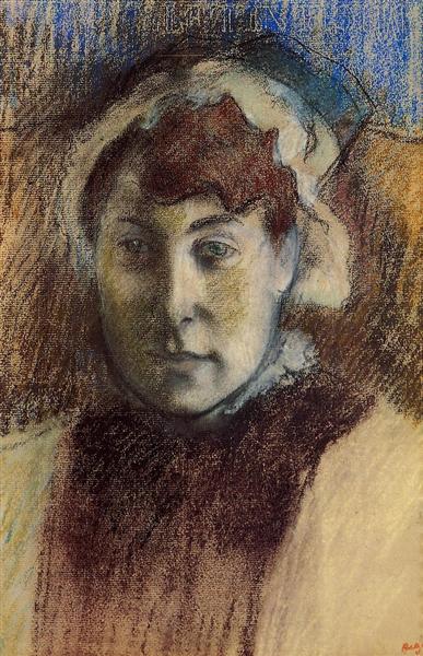 Portrait of Madame Ernest May, 1881 - 1882 - Edgar Degas