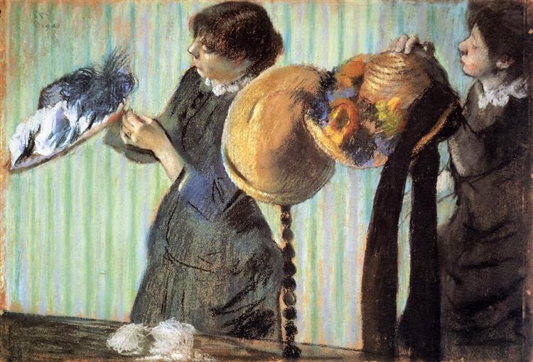 The Little Milliners, 1882 - Edgar Degas