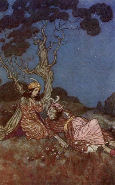 I will marry you - from Beauty and the Beast - Edmund Dulac