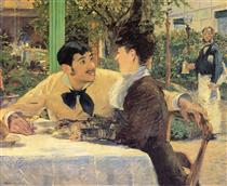 At Father Lathuille's - Edouard Manet