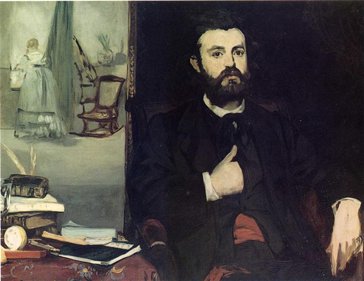Portrait of Zacharie Astruc, 1866 - Edouard Manet