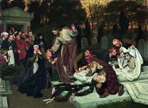 The Raising of Lazarus - Эдуард фон Гебхардт