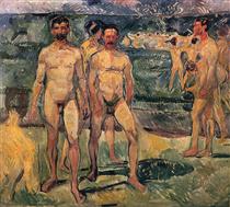 Bathing Men - Edvard Munch